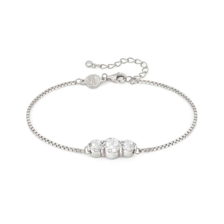Pulsera Nomination Colour Wave Mujer Plata y Circonitas Blancas 149836/001