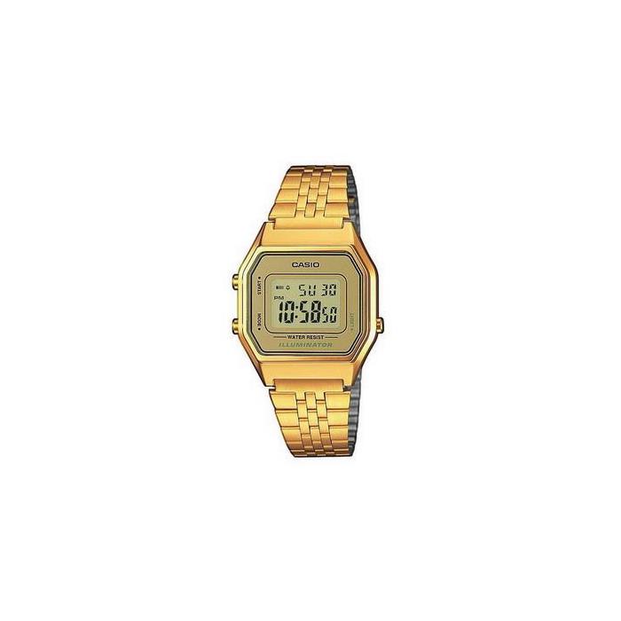 Reloj Casio Dorado Digital Unisex LA680WEGA-9ER