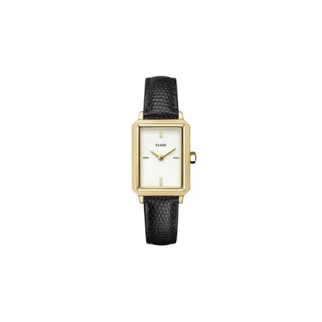 Reloj Cluse Fluette Negro y Dorado Analógico Mujer CW11504