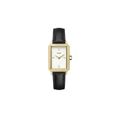 Reloj Cluse Fluette Negro y Dorado Analógico Mujer CW11504