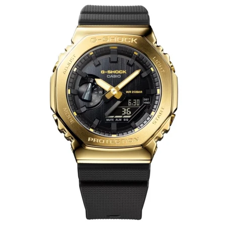 Reloj Casio G-Shock Classic Unisex Negro y Dorado Analógico y Digital GM-2100G-1A9ER