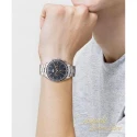Reloj Lacoste Boston Plateado y Azul Cronógrafo Hombre 2011081