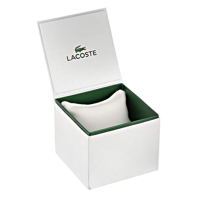 Reloj Lacoste Boston Plateado y Azul Cronógrafo Hombre 2011081