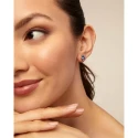 Pendientes UNOde50 Aura Blue Baño Plata y Cristal Azul PEN0913AZUMTL0U