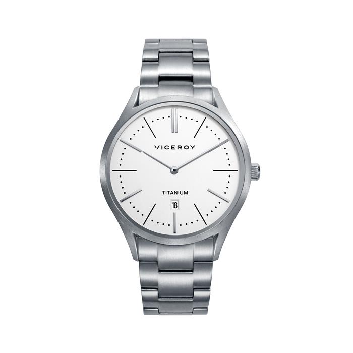 Reloj Viceroy Grand Plateado Analógico Hombre 471305-07