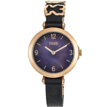Reloj TOUS Icon Charms Negro y Rosado Analógico 300358200