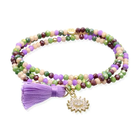 Pulsera Marina García ZEN PROVENZA y Sol Plata Baño Oro 90917U2