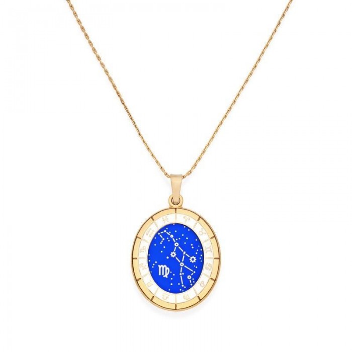 COLLAR VIRGO ACAB ORO BRILLANT