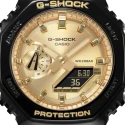 Reloj G-Shock Classics Negro y Dorado Analógico y Digital Unisex GA-2100GB-1AER