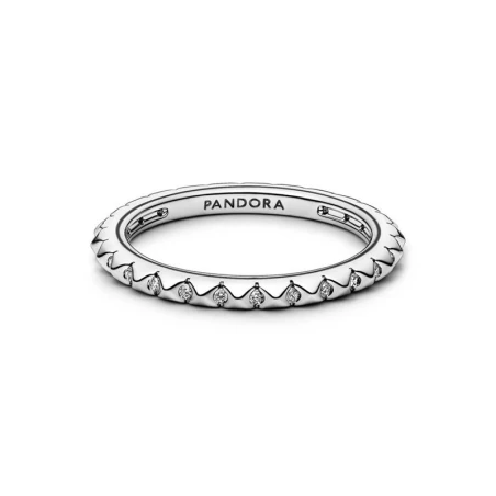 Anillo Pandora Me Pirámides Plata y Circonitas 192800C01