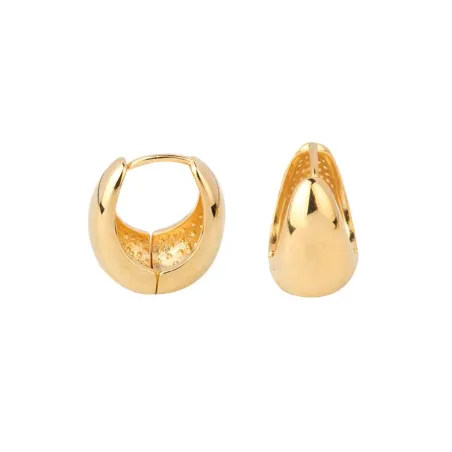 Pendientes Vidal&Vidal Aro Gross Baño Oro G3455