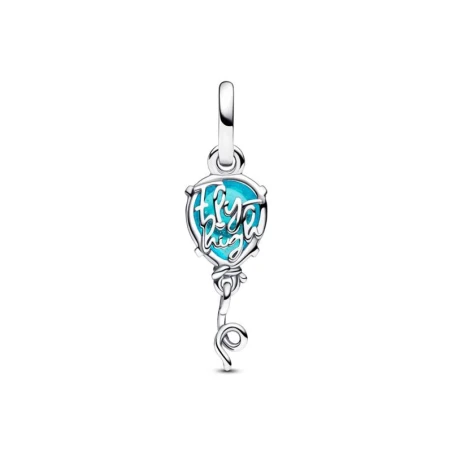 Charm Colgante Pandora Globo Cristal Murano Azul 792792C01