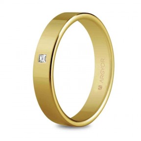 Alianza oro diamante 5140150P