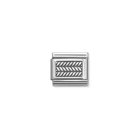 Composable Calssic PLACAS OXIDADAS acero y plata 925 Cadenas