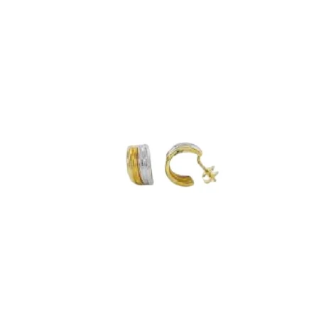 Pendientes Aro Oro bicolor 64110788P