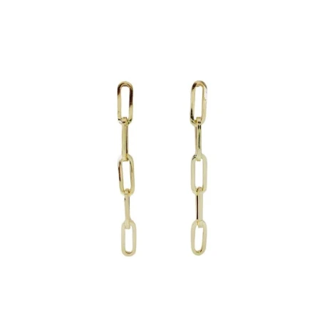Pendientes 5 Eslabones Oro Amarillo 05512747P