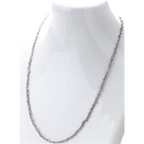 Collar Itemporality Anello Plata Baño Oro Cadena Cuerda Enroscada y bolitas SNL-200-135-UU