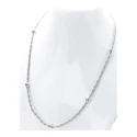 Collar Itemporality Fábula Plata Cadena Retrocida y Esferas SNL-100-124-UU