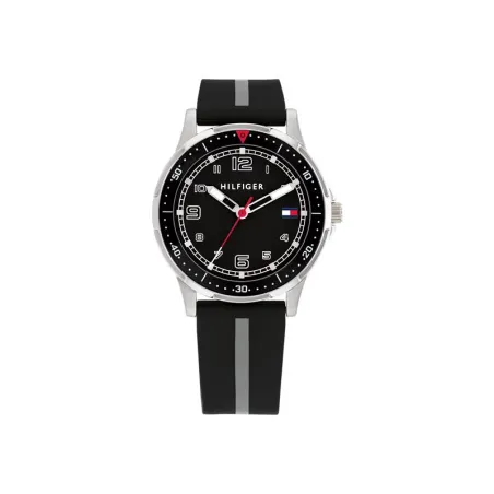 Reloj Tommy Hilfiger Boys Comunion Negro y Gris Analógico 1720034