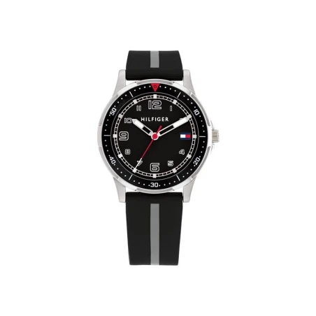 Reloj Tommy Hilfiger Boys Comunion Negro y Gris Analógico 1720034