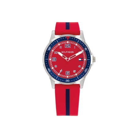 Reloj Tommy Hilfiger Boys Comunion Rojo y Azul Analógico 1720035