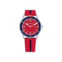 Reloj Tommy Hilfiger Boys Comunion Rojo y Azul Analógico 1720035