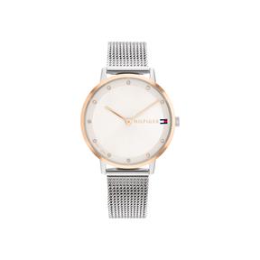 Reloj Tommy Hilfiger Pippa Plateado y Rosado Analógico 1782666