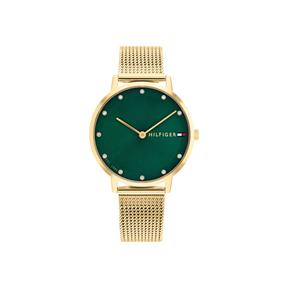 Reloj Tommy Hilfiger PIPPA Dorado y Verde Analógico 1782668