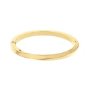 Pulsera Calvin Klein Twisted Ring Mujer Acero Inoxidable Baño Oro 35000313