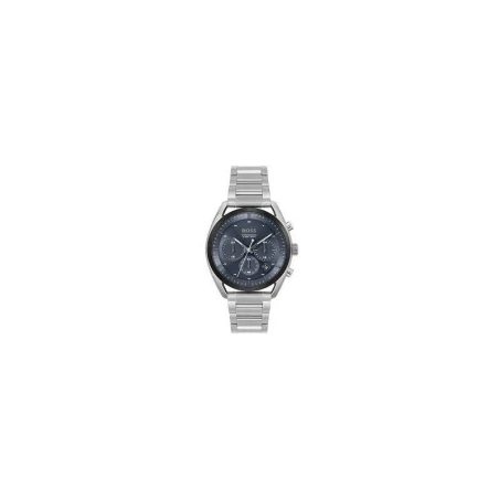 Reloj Boss Top Hombre Plateado y Azul Cronógrafo 1514093