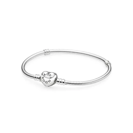 Pulsera PANDORA Moments cierre Corazón. 590727CZ-17