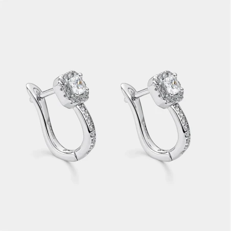 Pendientes Itemporality Dalia Plata y Circonitas Blancas SEA-101-351-UU