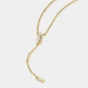 Gargantilla Itemporality Deborah Plata Baño Oro Amarillo y Circonitas blancas SNL-201-153-UU