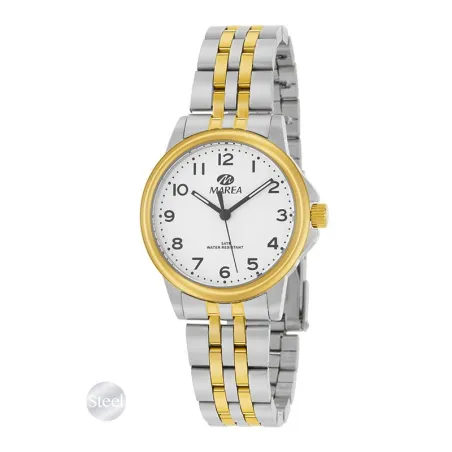 Reloj Marea Mujer Plateado y Dorado Analógico B36163/2