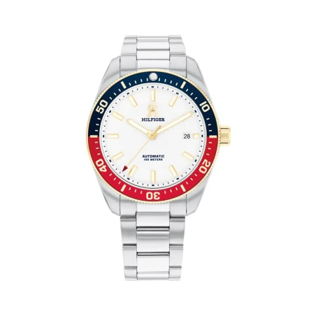 Reloj Tommy Hilfiger TH85-Automatic Plateado, Azul y rojo Automático 1710551