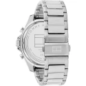 Reloj Tommy Hilfiger Clark Hombre Plateado y Azul Multifunción 1792080