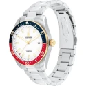 Reloj Tommy Hilfiger TH85-Automatic Plateado, Azul y rojo Automático 1710551