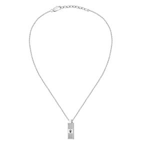 Collar Maserati Iconic Hombre Acero Inoxidable Plateado JM423AVD20 2