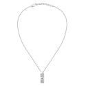 Collar Maserati Iconic Hombre Acero Inoxidable Plateado JM423AVD20