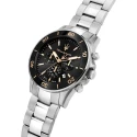 Reloj Maserati Competizione Plateado y Negro Hombre Analógico R8873600003