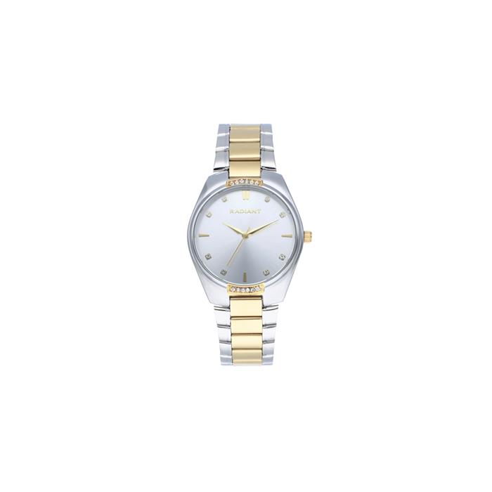 Reloj Radiant Tasis Plateado y Dorado Analógico Mujer RA622202
