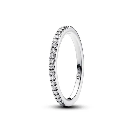 Anillo Pandora Banda Brillante Plata 192999C01