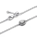Pulsera Pandora Halo Brillante Corte Pera 593001C01