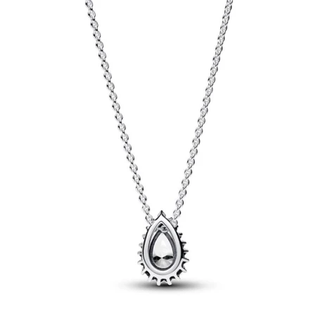 Gargantilla Pandora Halo Brillante Corte Pera 392832C01