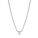 Gargantilla Pandora Corazón Triple Gema Plata 393014C01