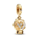 Charm Colgante Pandora Globo Corazón Copo de Nieve 762825C01