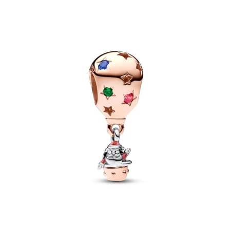 Charm Pandora Santa Claus en Globo Aerostático 2 Tonos 782976C01