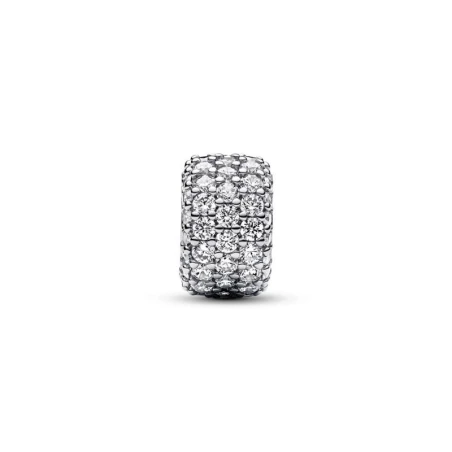 Charm Pandora Plata Fila Triple Brillante Pavé 792820C01