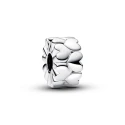 Hearts sterling silver clip