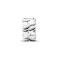 Hearts sterling silver clip